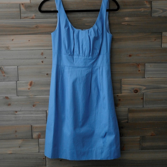 J. Crew Dresses & Skirts - ⭐️NWT J Crew Sleeveless Blue Suiting Dress Size2⭐️